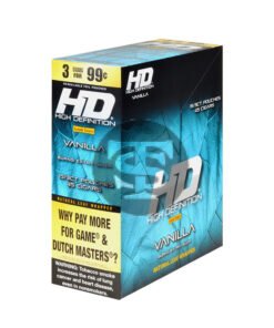 Good Times HD Cigarillos 3 For 99c Vanilla 15 Pouches