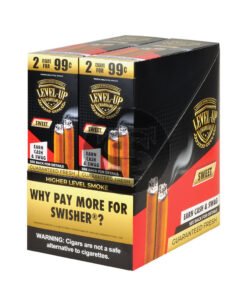 Good Times Level Up Sweet Cigarillos 99c, 30 packs of 2