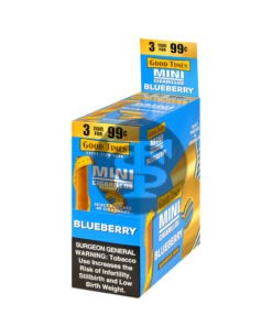 Good Times Mini Blueberry Cigarillos Pre-Priced – 15 Packs of 3