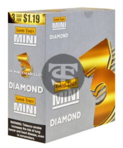 Good Times Mini Cigarillos Diamond Pre Priced $1.19, 15 Packs of 3