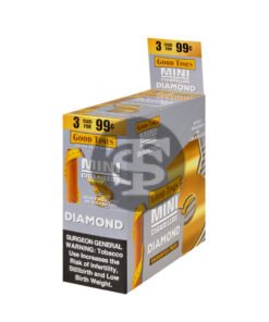 Good Times Mini Cigarillos Diamond Pre Priced 15 Packs of 3