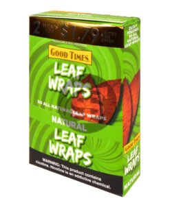 Good Times Natural Leaf Wraps 2x$1.79
