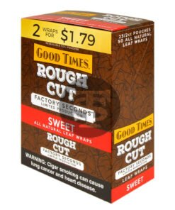 Good Times Rough Cut Sweet Leaf Wraps, 25x2ct