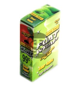 Good Times Sour Apple Flat Wraps Pre Priced 25 Pouches of 2