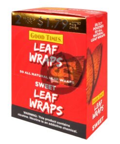 Good Times Sweet Leaf Wraps 2x$1.79