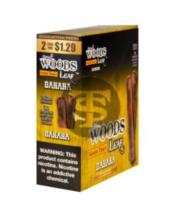 Good Times Sweet Woods 2 For $1.29 Cigarillos 15 Pouches of 2 Banana