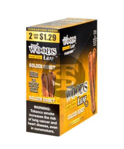 Good Times Sweet Woods 2 For $1.29 Cigarillos 15 Pouches of 2 Golden Honey