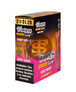 Good Times Sweet Woods 2 For $1.29 Cigarillos 15 Pouches of 2 Honey Berry
