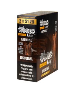 Good Times Sweet Woods 2 For $1.29 Cigarillos 15 Pouches of 2 Natural