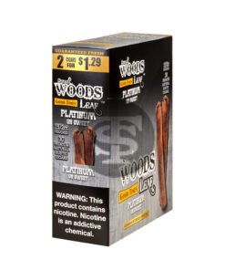 Good Times Sweet Woods 2 For $1.29 Cigarillos 15 Pouches of 2 Platinum