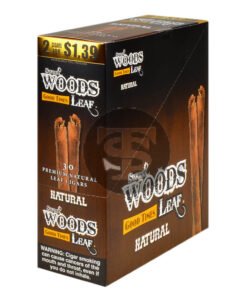 Good Times Sweet Woods 2 For $1.39 Cigarillos 15 Pouches of 2 Natural