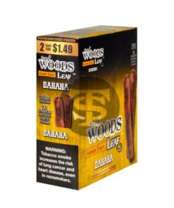 Good Times Sweet Woods 2 For $1.49 Cigarillos 15 Pouches of 2 Banana