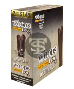 Good Times Sweet Woods 2 For $1.49 Cigarillos 15 Pouches of 2 Dark Leaf