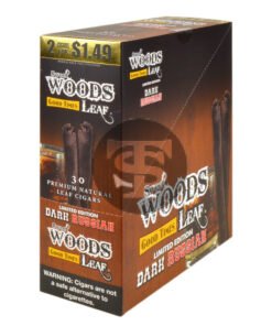Good Times Sweet Woods 2 For $1.49 Cigarillos 15 Pouches of 2 Dark Russian