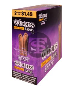 Good Times Sweet Woods 2 For $1.49 Cigarillos 15 Pouches of 2 Grape