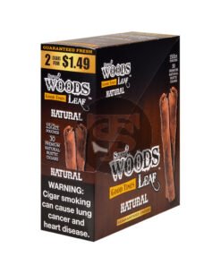 Good Times Sweet Woods 2 For $1.49 Cigarillos 15 Pouches of 2 Natural