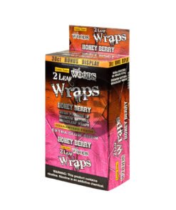 Good Times Sweet Woods Leaf Wrap Honey Berry 30 Pouches of 2