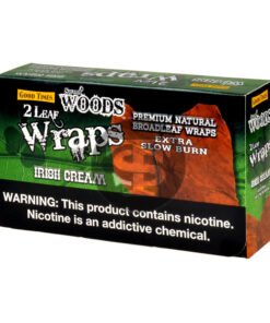Good Times Sweet Woods Leaf Wrap Irish Cream 25 Pouches of 2