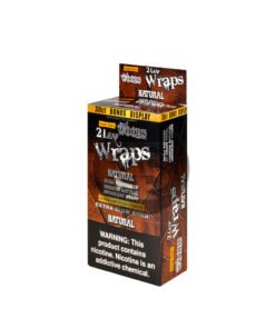 Good Times Sweet Woods Leaf Wrap Natural 30 Pouches of 2