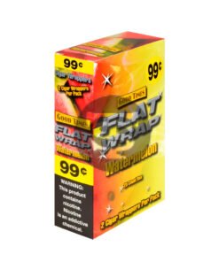 Good Times Watermelon Flat Wraps Pre Priced 25 Pouches of 2