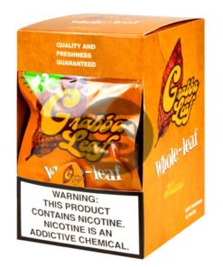 Grabba Leaf Natural Whole Leaf Pack of 10 (yellow), pre-priced $3