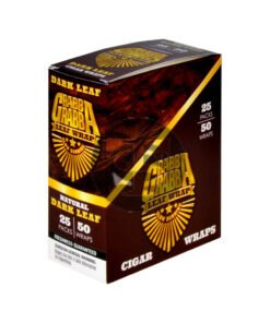 Grabba Natural Leaf Wrap 25 Packs of 2
