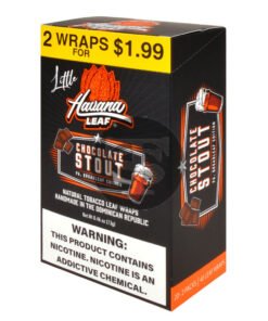 Havana Leaf Little Tobacco Wrap $1.99, Chocolate Stout 20x2