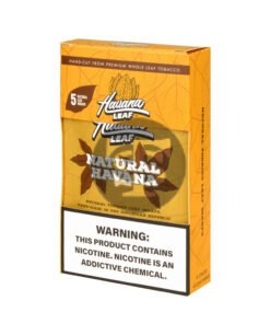 Havana Leaf Natural Tobacco Wrap, Natural 8x5pk