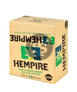 Hempire King Size Pure Hemp Rolling Papers, 50 booklets