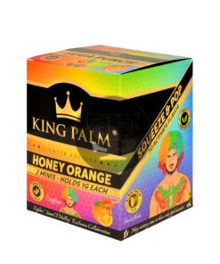 King Palm Rolls Minis Honey Orange 20 Packs of 2
