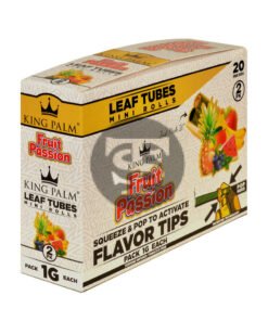 King Palm Rolls Minis Passion Fruit 20 Packs of 2