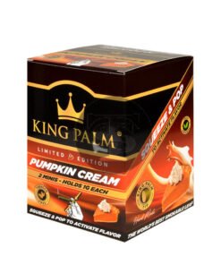King Palm Rolls Minis Pumpkin Cream 20 Packs of 2