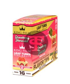 King Palm Rolls Minis Strawberry Shortcake 20 Packs of 2