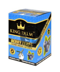 King Palm Rolls Slims Berry Terps 20 Packs of 2