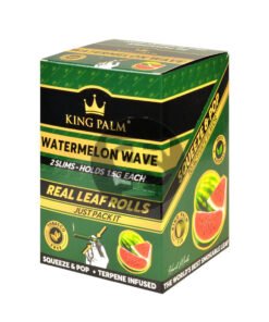 King Palm Rolls Slims Watermelon Wave 20 Packs of 2