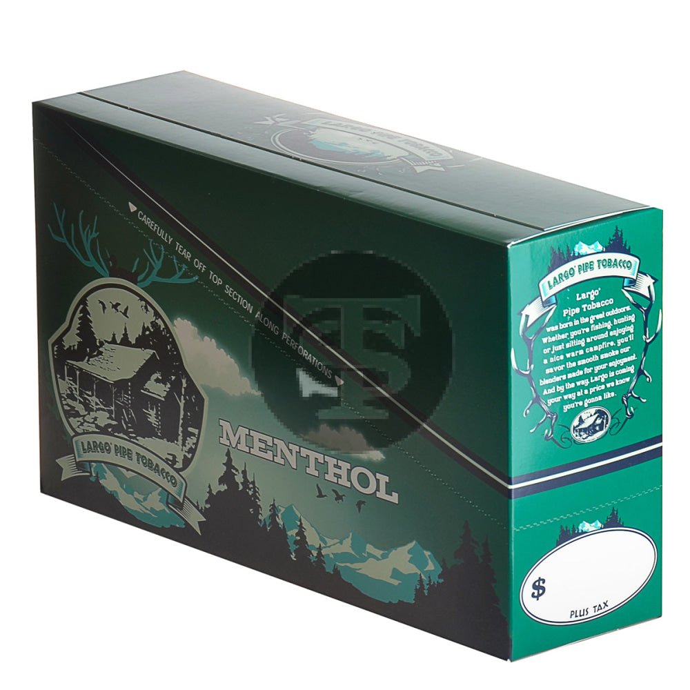 Largo Menthol Pipe Tobacco 12 Pouches of 0.75 oz. 1 largo menthol pipe tobacco 12 pouches of 0 75 oz 946