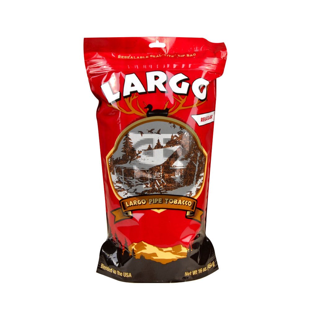 Largo Regular Pipe Tobacco 16 oz. Bag 1 largo regular pipe tobacco 16 oz bag 343