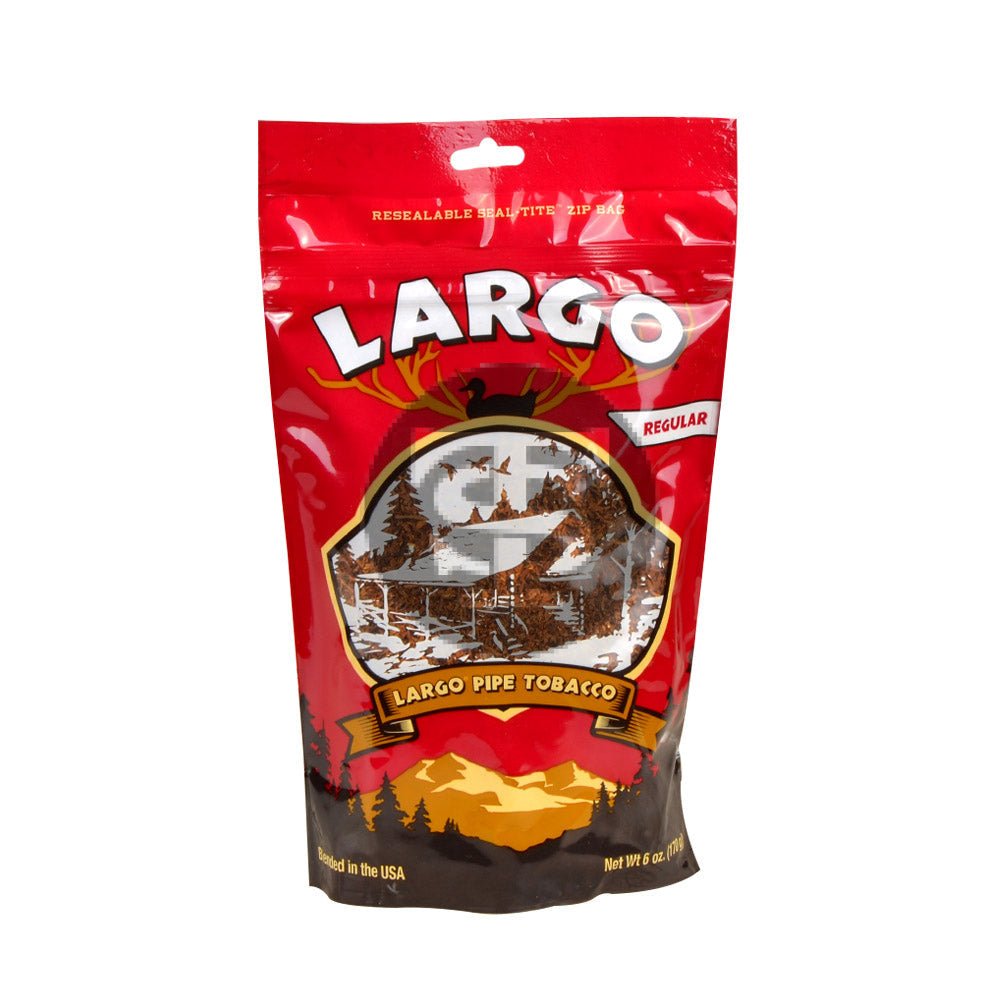 Largo Regular Pipe Tobacco 6 oz. Bag 1 largo regular pipe tobacco 6 oz bag 238