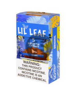 Lil Leaf Natural Flat Wraps 10 packs of 5, Original