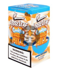 Loose Leaf Natural Wrap Cookies Cinnamon Milk, 20 packs of 2