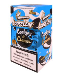 Loose Leaf Natural Wrap Cookies & Cream, 20 packs of 2