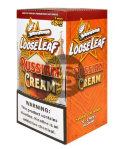Loose Leaf Natural Wrap Russian Cream $2.99, 20 packs of 2
