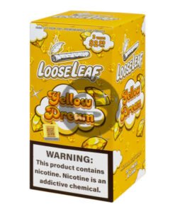 Loose Leaf Natural Wrap Yellow Dream $2.99, 20 packs of 2