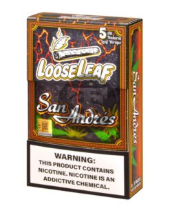 Loose Leaf San Andres wraps, 8 packs of 5