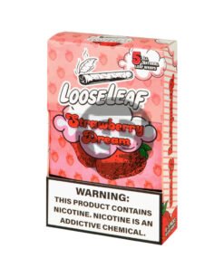 Loose Leaf Strawberry Dream wraps, 8 packs of 5