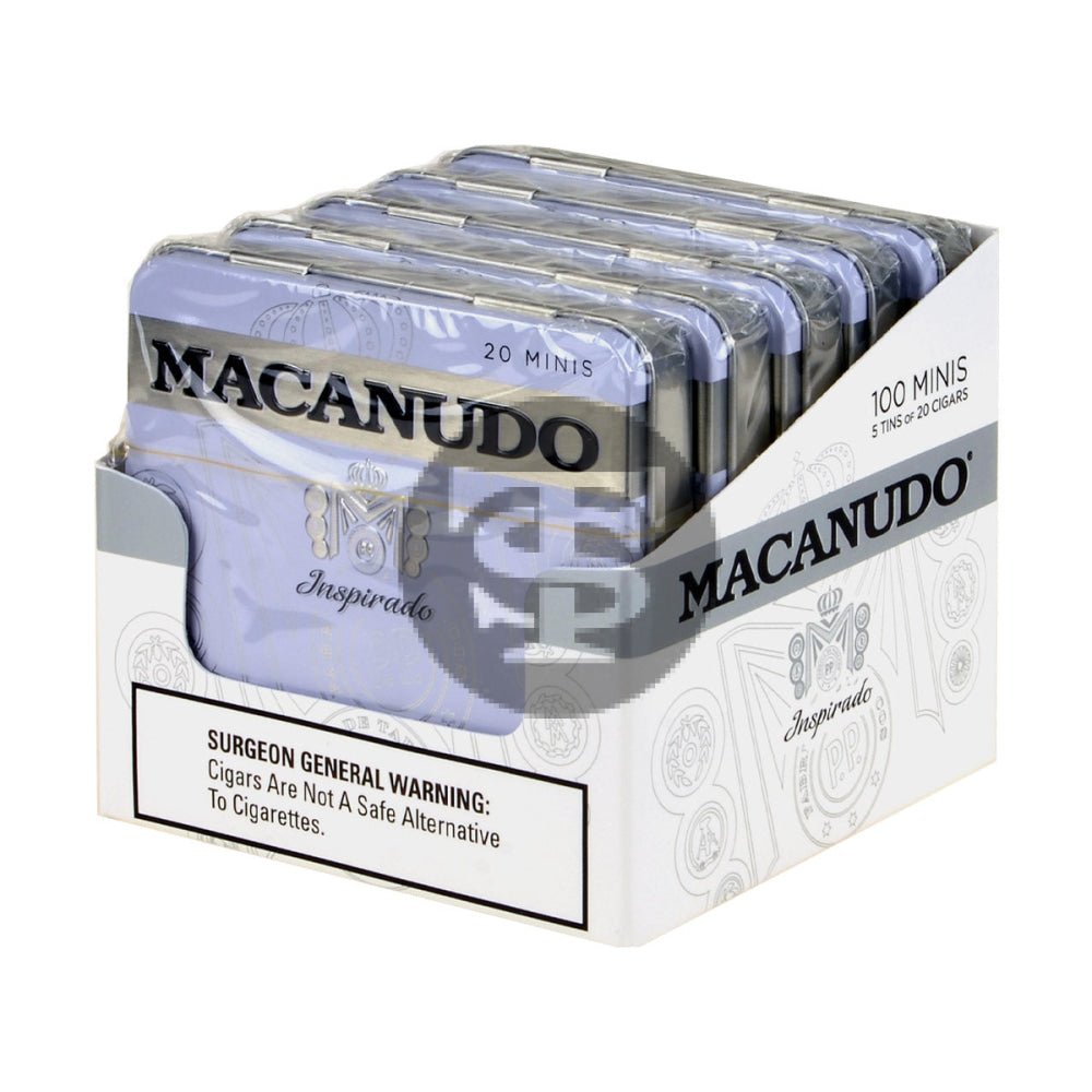 Macanudo Inspirado White Minis Pack of 100 1 macanudo inspirado white minis pack of 100 593
