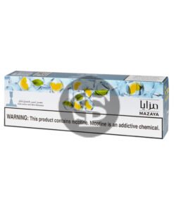 Mazaya Hookah Tobacco 10 Packs of 50g Iced Lemon With Mint