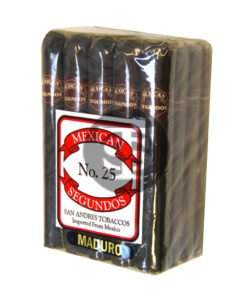 Mexican Segundos No. 25 Maduro Cigars Bundle of 20