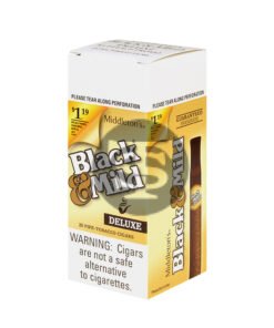 Middleton's Black & Mild $1.19 Deluxe Box of 25 Cigars