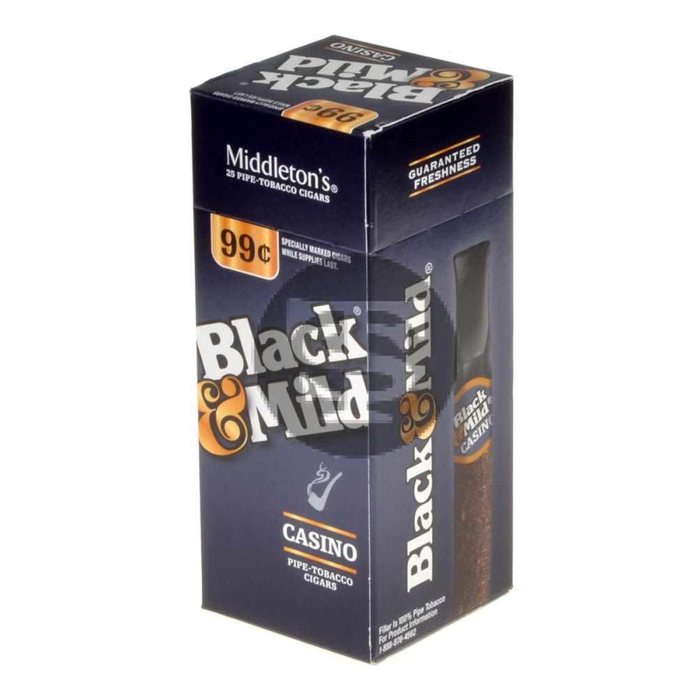 Middleton's Black & Mild Casino 99 Cents Box of 25 Cigars 1 middletons black mild casino 99 cents box of 25 cigars 358